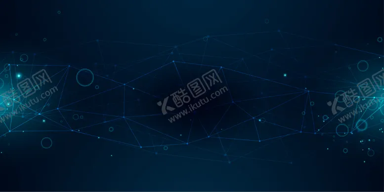 编号：40006302092233154782【酷图网】源文件下载-蓝色科技背景