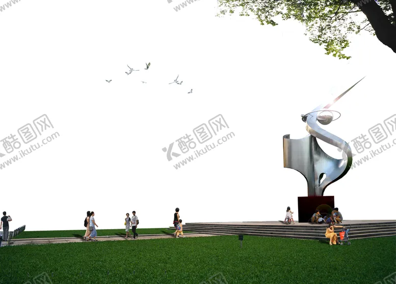 编号：32718610092120469302【酷图网】源文件下载-公园绿化