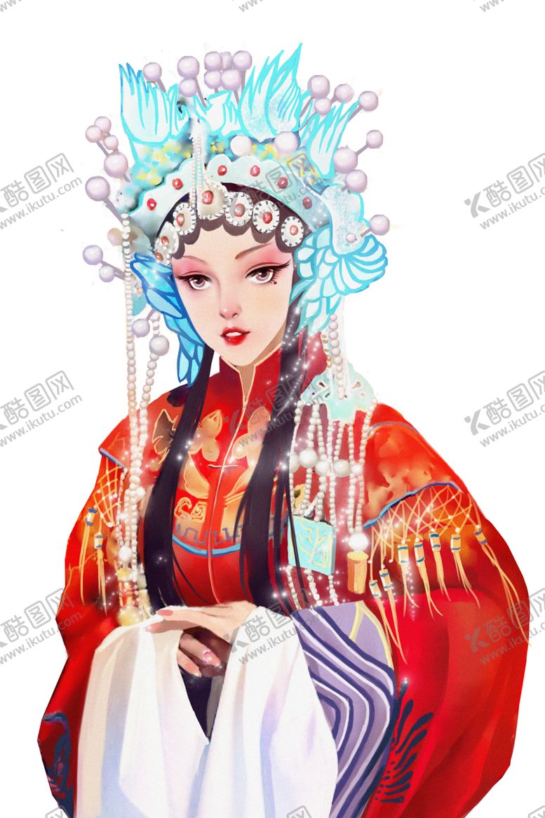 编号：54098205181305218674【酷图网】源文件下载-人物女性戏剧戏曲传统国风素材
