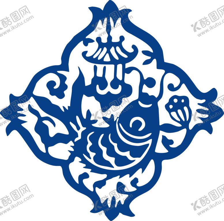 编号：12192506300759273068【酷图网】源文件下载-青花瓷图案