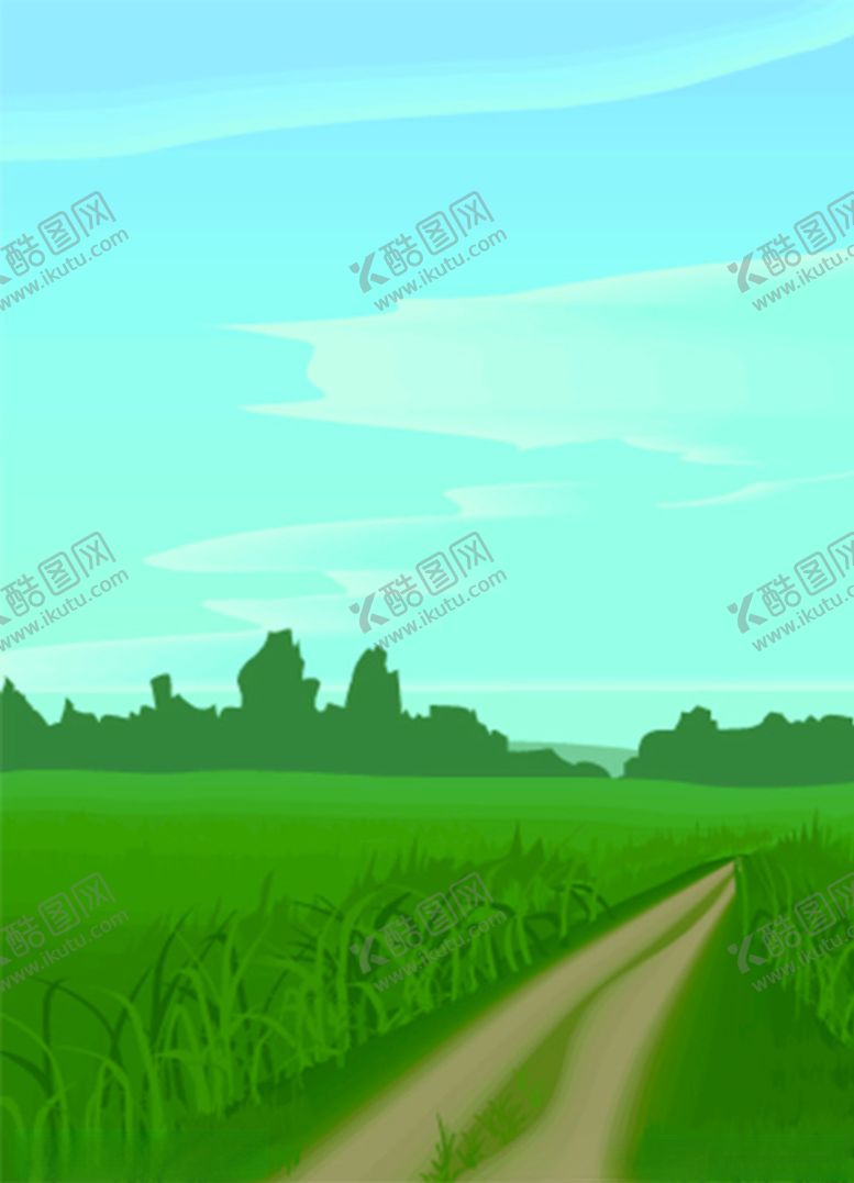 编号：27240310190902305166【酷图网】源文件下载-矢量风景插画