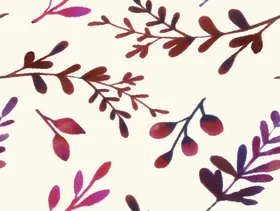 小碎花印手绘数码印