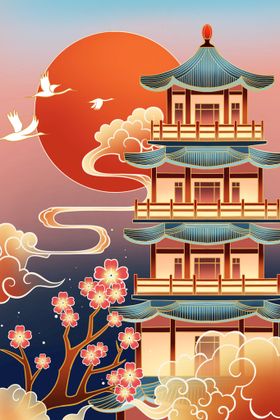 中国风海报潮装饰创意潮创意潮来袭