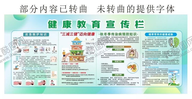 编号：71951501261334372048【酷图网】源文件下载-健康教育宣传栏