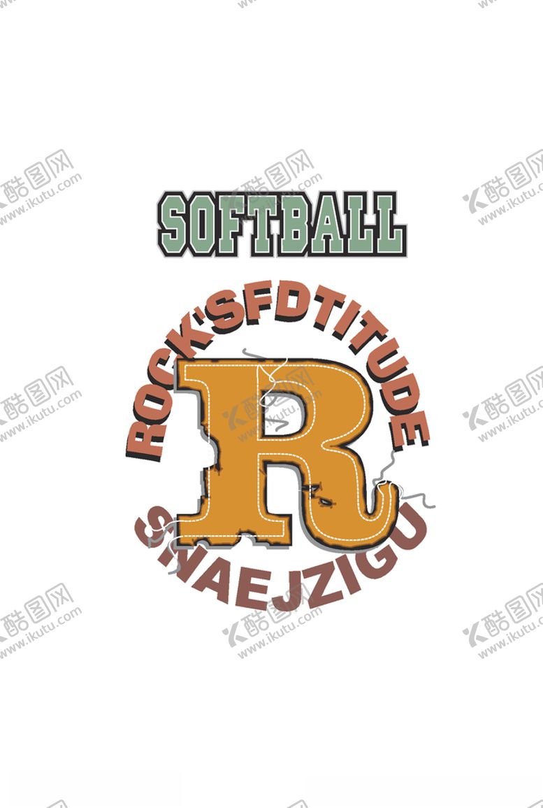 编号：38617210041138131958【酷图网】源文件下载-字母印花