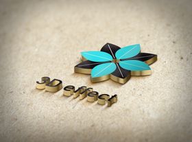 logo样机鎏金字体字体效果金属效果