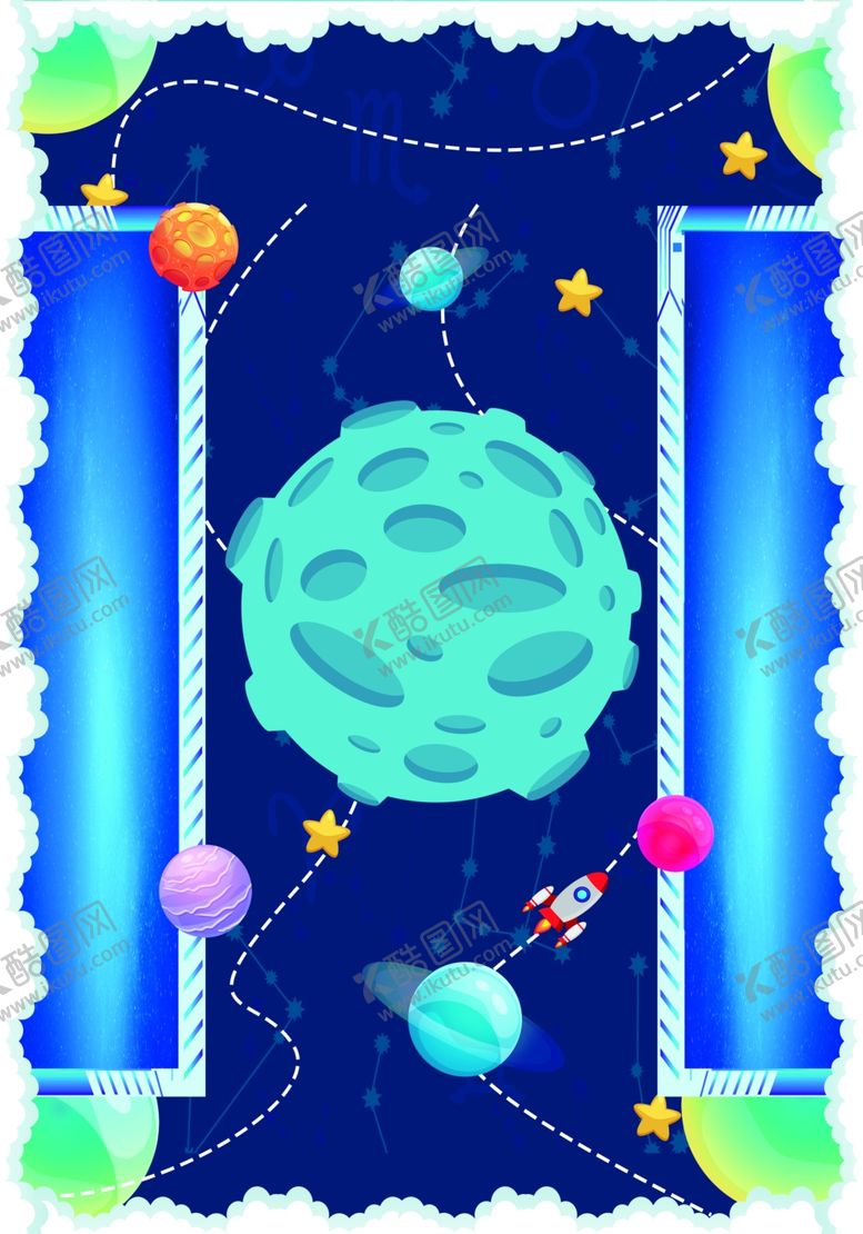 编号：98807801260131104807【酷图网】源文件下载-宇宙探索 背景图片