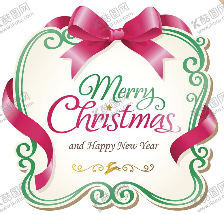 编号：41804610030637309255【酷图网】源文件下载-圣诞英文艺术字