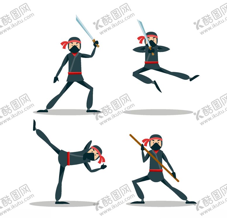 编号：99766705110751358446【酷图网】源文件下载-忍者