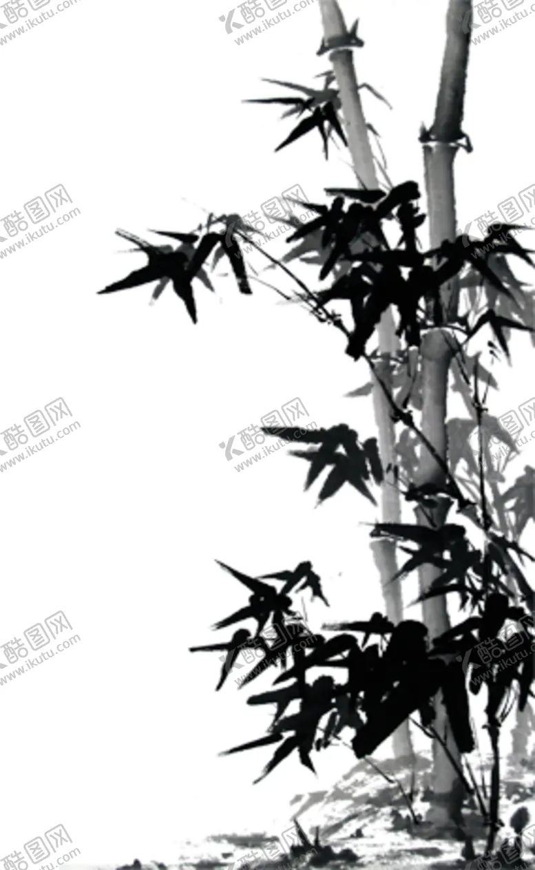 编号：43106005161749199459【酷图网】源文件下载-水墨竹子