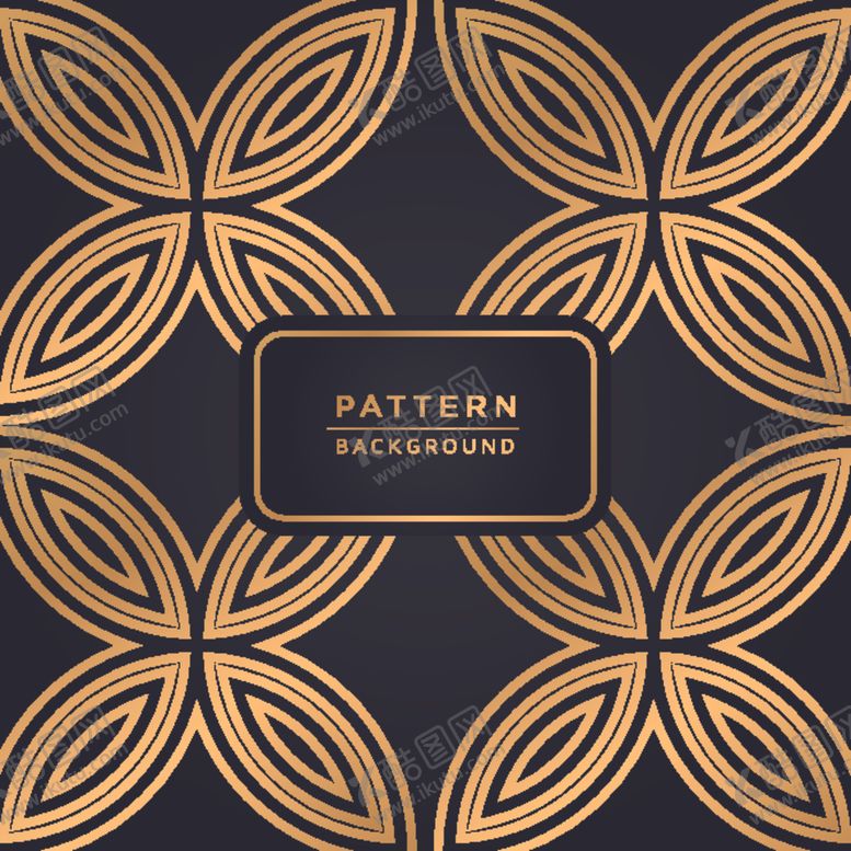 编号：49424009301809387139【酷图网】源文件下载-金色花纹
