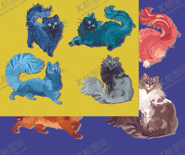 编号：96140412011849483870【酷图网】源文件下载-手绘猫