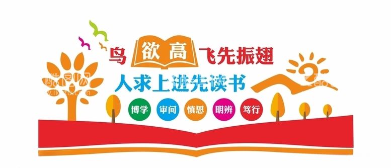 编号：23715903221726218576【酷图网】源文件下载-校园文化墙