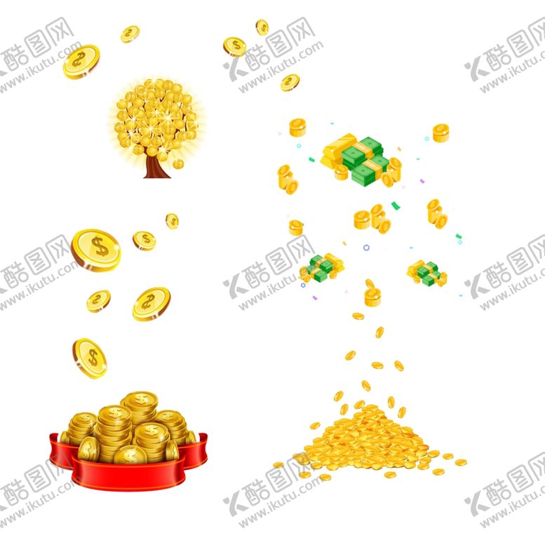 编号：41779209170045528724【酷图网】源文件下载-金币