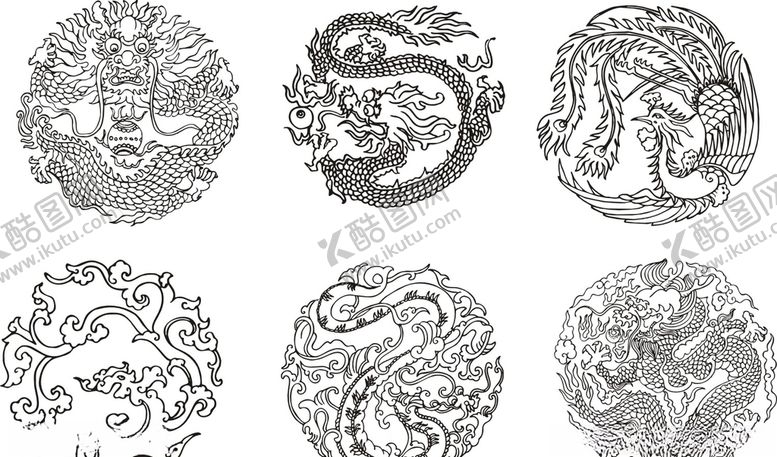 编号：84069409261745313270【酷图网】源文件下载-龙凤