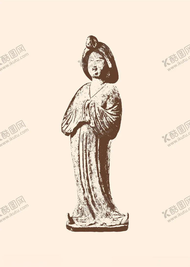 编号：13067502061919209764【酷图网】源文件下载-仕女矢量