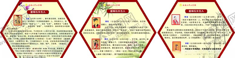 编号：35615610182251157479【酷图网】源文件下载-偃师历史名人