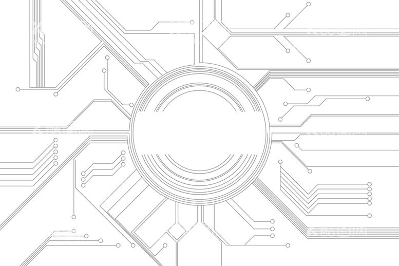编号：82426810291353483259【酷图网】源文件下载-白色科技感背景