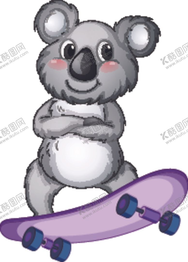 编号：59811509220306226854【酷图网】源文件下载-卡通考拉熊