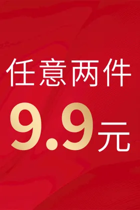 两件9.9元