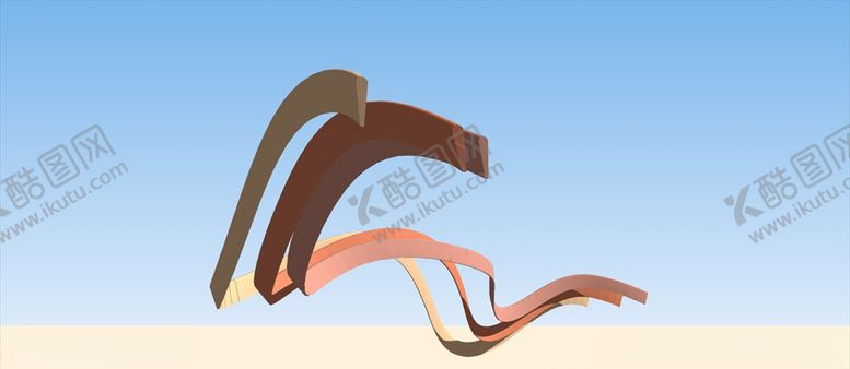 编号：31103009130954375621【酷图网】源文件下载-广场雕塑标志