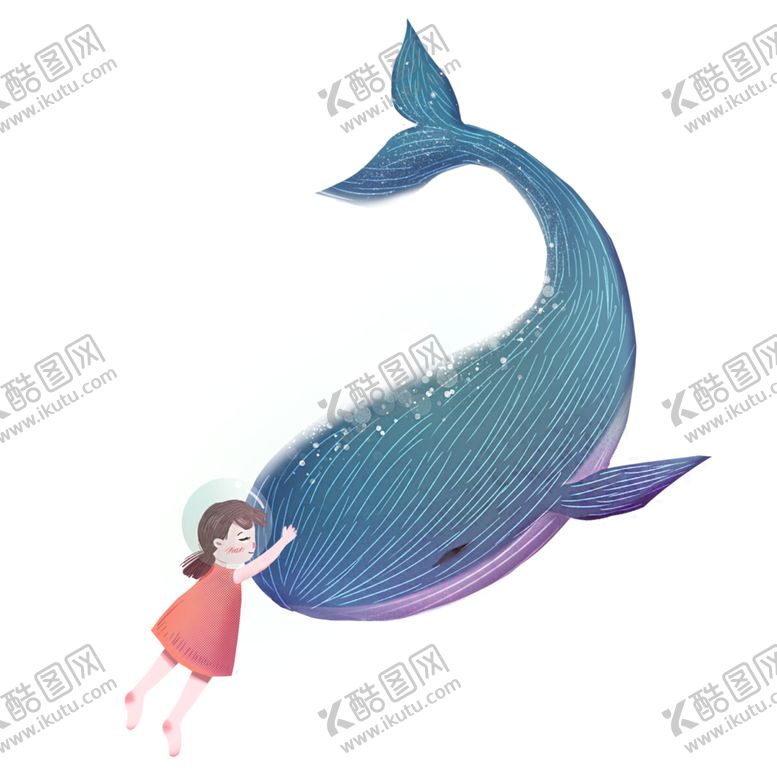 手绘动物考拉驴海洋大熊猫