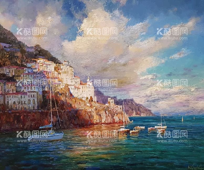 编号：79248509161946349463【酷图网】源文件下载-田园风景花草植物画