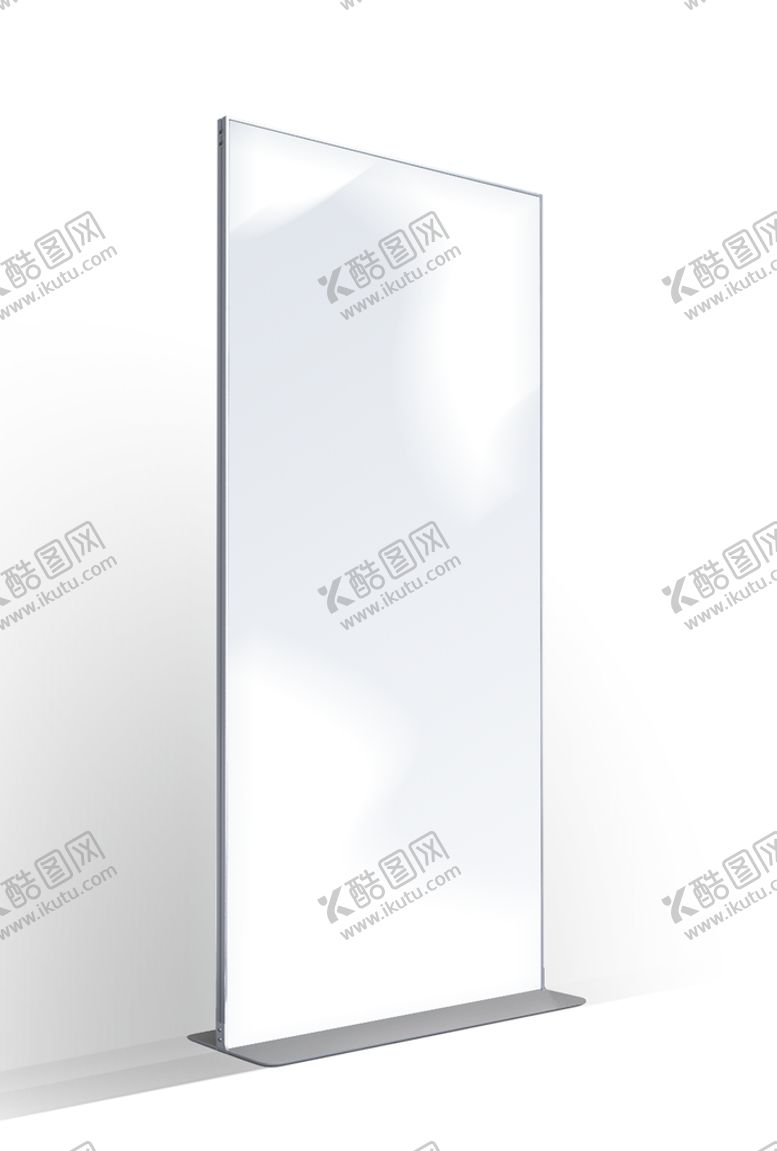 编号：14395609190703065683【酷图网】源文件下载-立式落地屏展架样机 丽屏展架 