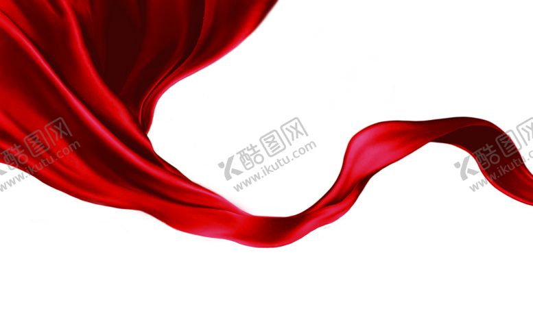 编号：22592609220217049166【酷图网】源文件下载-红色飘带
