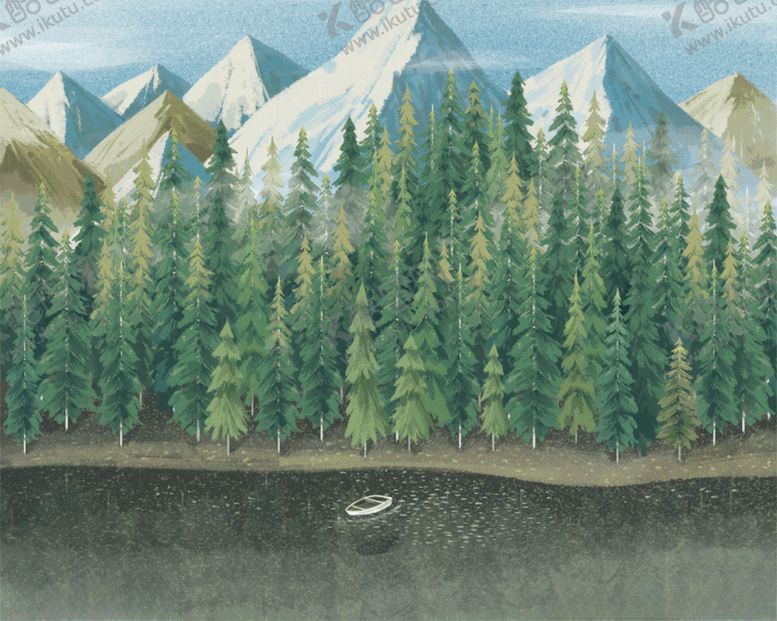 动漫卡通插画图案场景作品壁纸创意