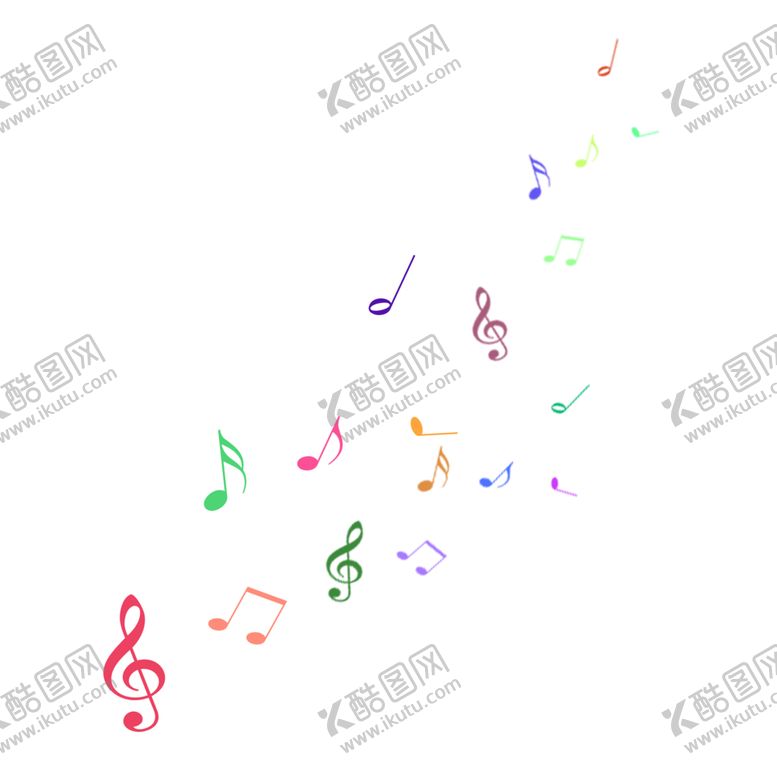 编号：95432907082221308018【酷图网】源文件下载-音符