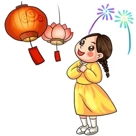 元宵节门头闹海报
