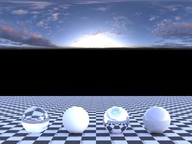 C4D天空贴图HDR贴图