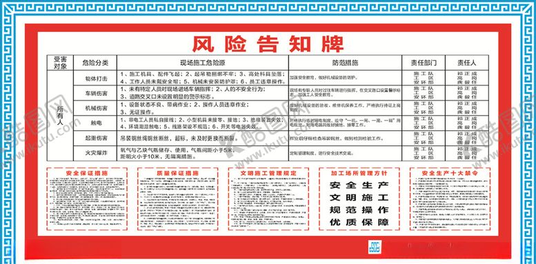 编号：77934605190932129933【酷图网】源文件下载-危险告知牌