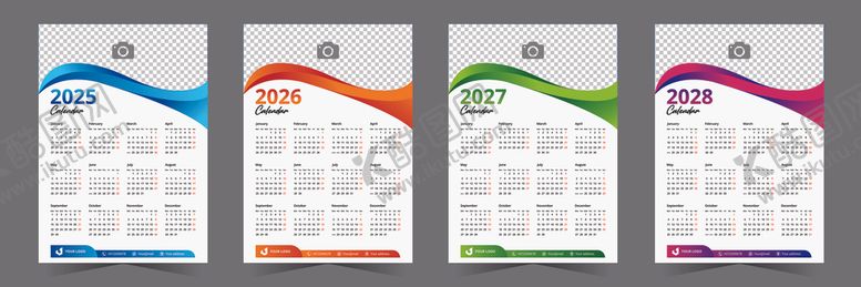 编号：37704804040749141839【酷图网】源文件下载-2026年历模板