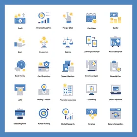 科技办公图标集合
