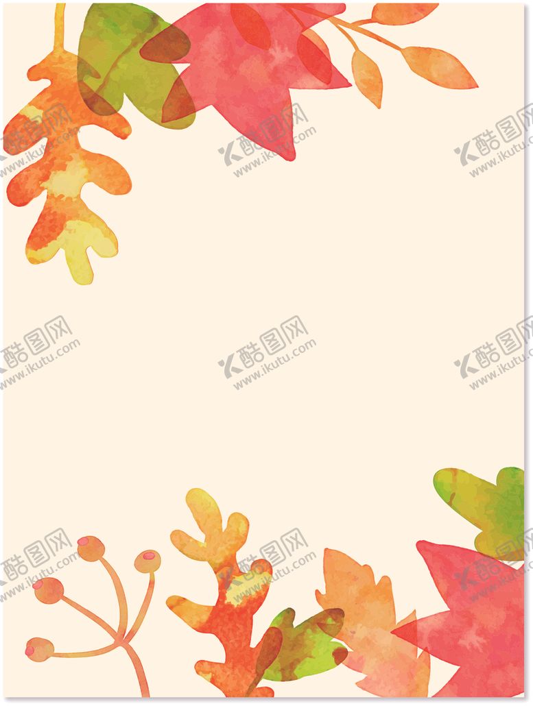 编号：44199009150655356433【酷图网】源文件下载-卡通秋景