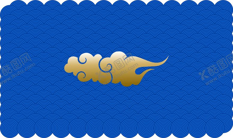 编号：45961102050328284791【酷图网】源文件下载-祥云  CDR 线条 可改色 