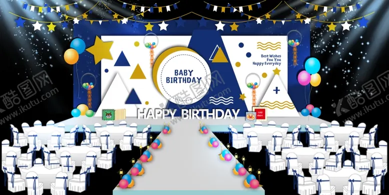 编号：69902006162035267495【酷图网】源文件下载-生日舞台背景