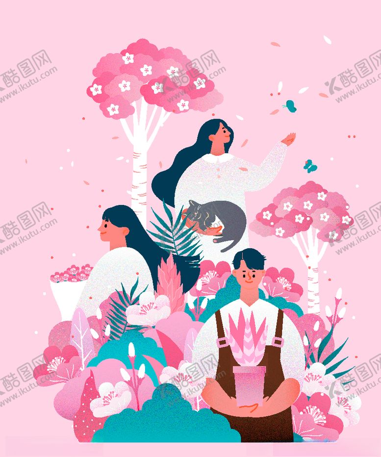 编号：11227304171219466006【酷图网】源文件下载-小清新简约创意海报图片
