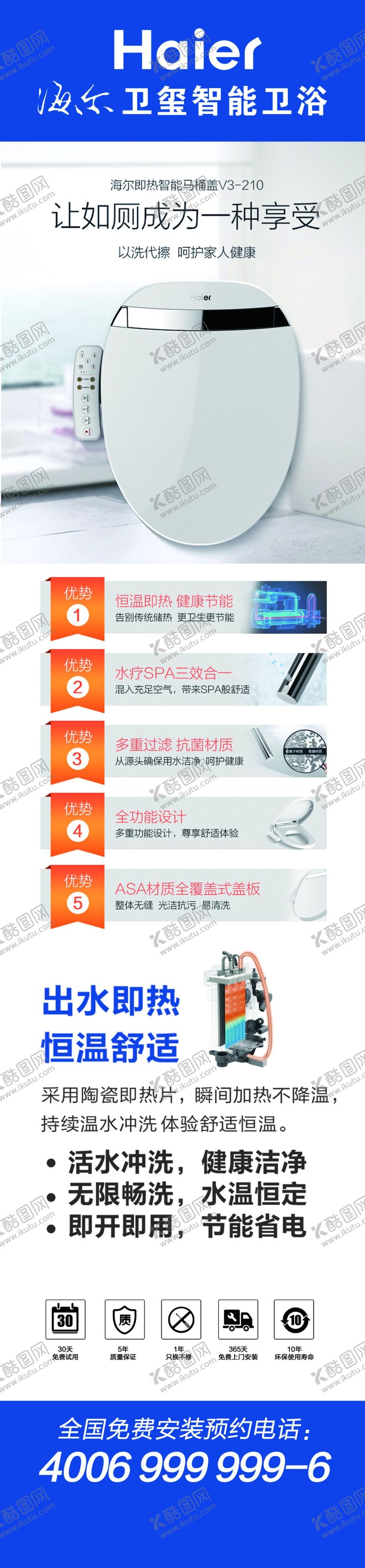 编号：92093510261142035100【酷图网】源文件下载-海尔卫玺展板