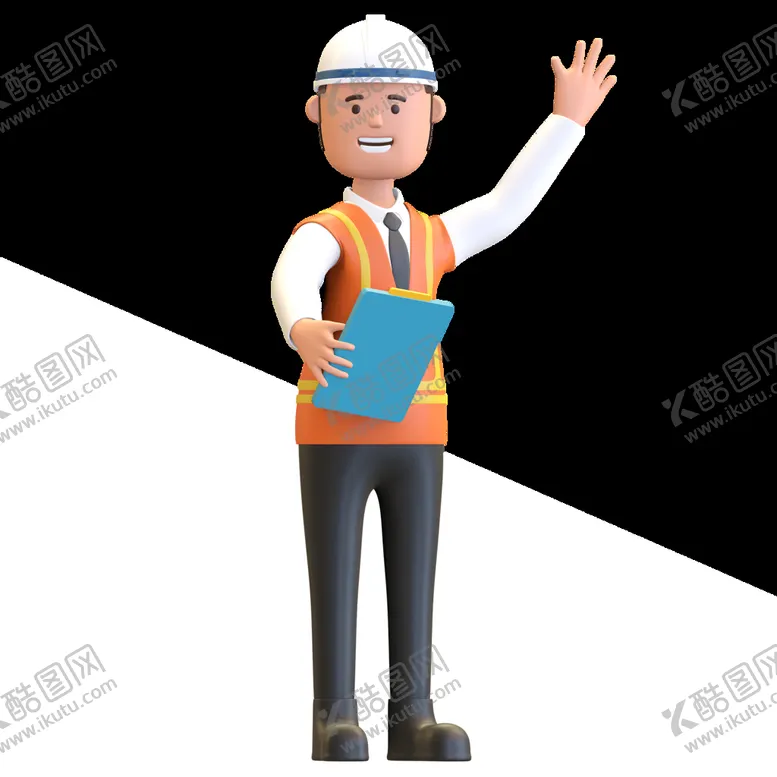 编号：19144010180333265361【酷图网】源文件下载-卡通工程师