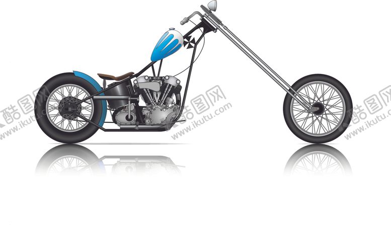 编号：92824010010854016106【酷图网】源文件下载-帅气摩托车卡通设计样机模型