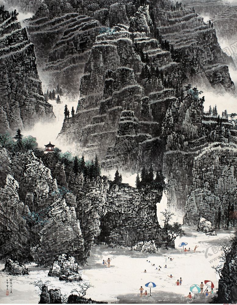 编号：38187107121527581841【酷图网】源文件下载-山水画