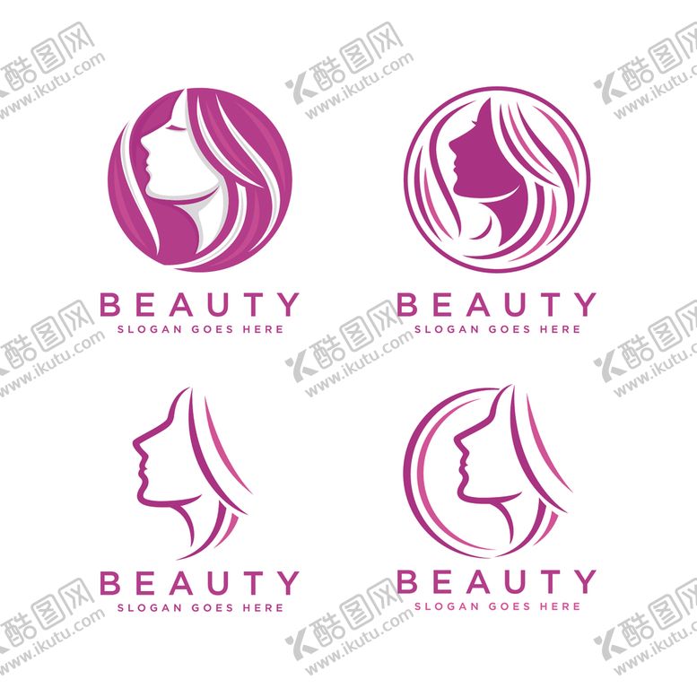 编号：88360709180210545121【酷图网】源文件下载-女性logo