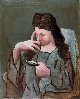 毕加索抽象绘画作品装饰派手涂鸦