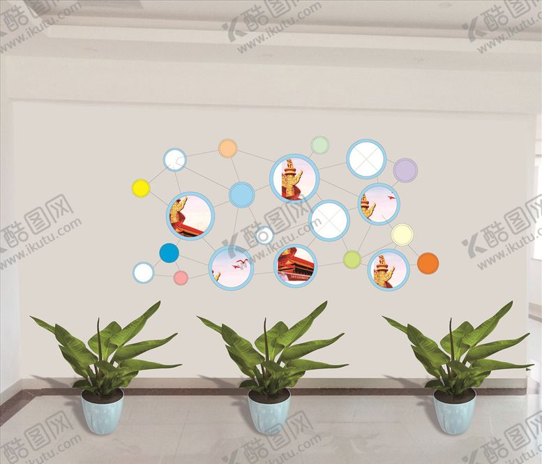 编号：16508209091749374542【酷图网】源文件下载-照片文化墙勾线图