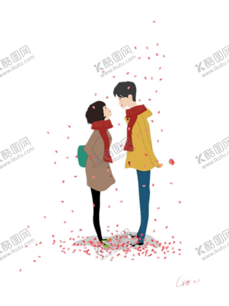 编号：35318707070015418597【酷图网】源文件下载-浪漫男女免抠元素