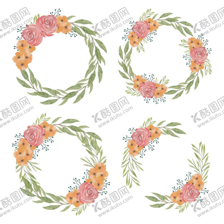 编号：64022609281657192402【酷图网】源文件下载-手绘花卉