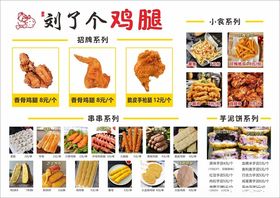 炸物菜单